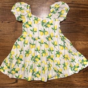 Janie and Jack lemon dress